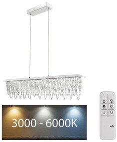 Globo 68405-24H - LED Stmievateľný krištáľový luster na lanku LED/24W/230V + DO