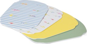 4 raňajkové dosky na krájanie