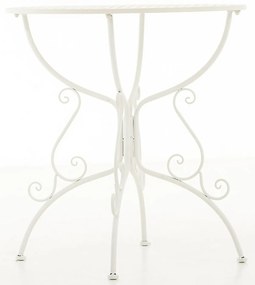Kovový stôl GS13436802 - Biela