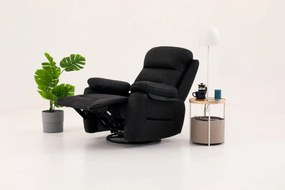 Polohovateľné kreslo Comforto M (čierna). Akcia -18%. Vlastná spoľahlivá doprava až k Vám domov. 1145375
