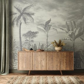 Fototapeta - Engrave jungle (147x102 cm)