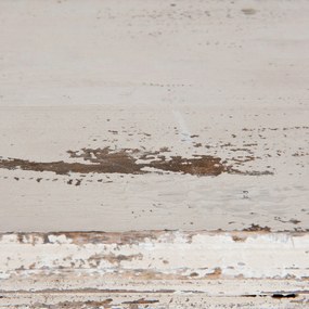 Biela antik nástenná drevená polica - 100 * 23 * 41 cm