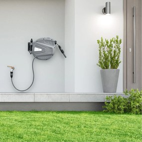 InternetovaZahrada Záhradná hadica s navíjaním Flowwater - 20m