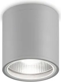 Ideal Lux - Vonkajšie bodové svietidlo GUN 1xGU10/28W/230V pr. 11 cm IP55 šedá