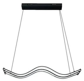 LED Stmievateľný luster na lanku LED/70W/230V 3000-6500K + diaľkové ovládanie