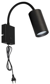 Brilagi - Flexibilná nástenná lampa SELE 1xGU10/30W/230V čierna
