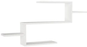 Nástenná polica TWIST 49,4x104 cm biela