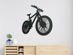drevko Obraz Detail bicykla Rozmer obrazu: 44,5 x 44,5 cm, Farba dekorácie: Čierna