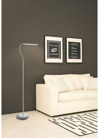 Biela LED stojacia lampa (výška 130 cm) LAROA – EGLO