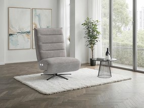 XXXLutz RELAXAČNÉ KRESLO, textil, sivá Sit & More - Online Only obývacie izby - 000144038035