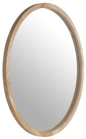 Eglo 425038 - Nástenné zrkadlo BANI pr. 70 cm hnedá