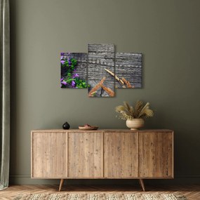 Obraz - lúčne kvety (90x60 cm)