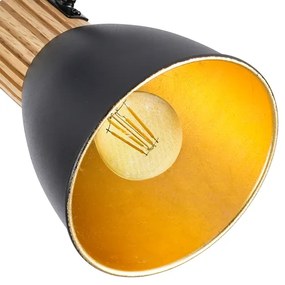 Brilagi - Bodové svietidlo ODENSE 4xE14/10W/230V kaučukovník/čierna