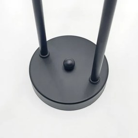 Brilagi - Prisadený luster MALIVA 4xE14/15W/230V čierna/číra