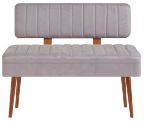 Lavica Vlasta 1 (orech + sivá) (s úl. priestorom). Akcia -15%. Vlastná spoľahlivá doprava až k Vám domov. 1106602