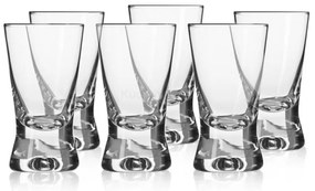 KROSNO Basic poháriky na likér/vodku 25 ml, 6 ks