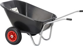 GARDEN LINE Záhradný fúrik – objem 280 l, čierny