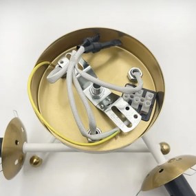 Brilagi - Prisadený luster MALIVA 3xE14/15W/230V zlatá/biela