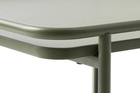 Dizajnový odkladací stolík Harinder 45 cm olivovo-zelený