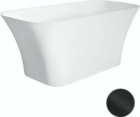 Besco Voľne stojaca vaňa z liateho mramoru Assos 160x70 BESCO-Typ výpuste: Click-Clack štandard, chróm, BESCO-Rozmery: 160x70, BESCO-Farba: Biela