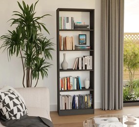 Regál Refarencios 3 (antracit). Akcia -23%. Vlastná spoľahlivá doprava až k Vám domov. 1132617