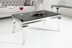 (2896) MODERNO TEMPO luxusný konferenčný stôl čierny 100 cm