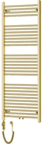 Mexen Mars, elektrické vykurovacie teleso 1500 x 600 mm, 600 W, zlatá lesklá, W110-1500-600-2600-50