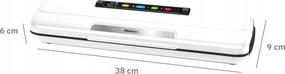 WEBBER Vákuovačka na balenie potravín 110W - príslušenstvo, biela