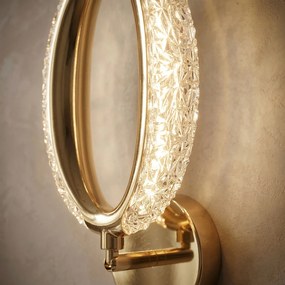 Toolight Rea, NÁSTENNÉ LED SVIETIDLO G174-W GOLD, OSW-07818