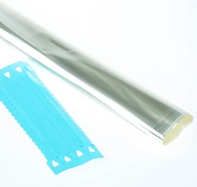 Pečiaci obal s tepelne odolnými sponami 29 cm x 3 m Paclan 220° bezfarebný