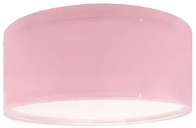 Dalber 42006S - Detské stropné svietidlo COLOR LIGHT 2xE27/15W/230V ružová