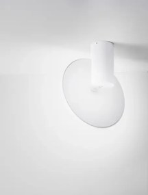 LED biele designové stropné svietidlo Ekei