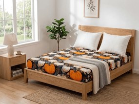Obliečka z mikrovlákna MAGIC PUMPKIN farebná 90x200 cm