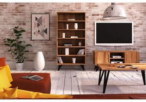 Knižnica z bukového dreva 91x185 cm Golo - The Beds