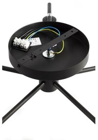 Jupiter 2049 - Prisadený luster PRATO 5xG9/14W/230V čierna/biela