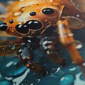 Obraz - Detail pavúka (120x50 cm)