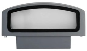 Ideal Lux - Vonkajšie nástenné svietidlo ANDROMEDA 1xE27/60W/230V IP55 antracit