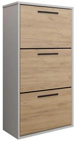 Skrinka na topánky Asper závesná Fr. Craft/biela