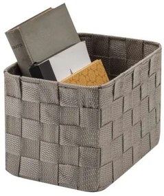 Úložný organizér do zásuvky Compactor TEX vysoký - 19 x 14 x 13 cm, Taupe (sivo-béžový)