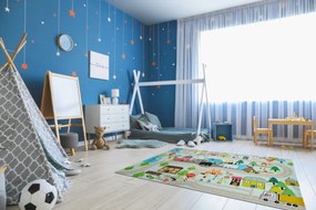Obsession koberce Detský kusový koberec Torino kids 231 STREET - 160x230 cm