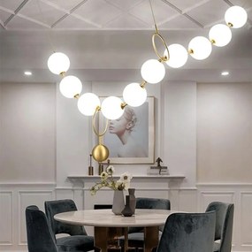Toolight Toolight, LED stropné svietidlo 18W APP1444-10CP, zlatá, OSW-07984