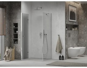 Mexen Lima, sprchovací kút 85 (dvere) x 120 (stena) cm, 6mm číre sklo, chrómový profil, 856-085-120-01-00