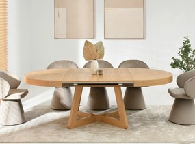 Rozkladací jedálenský stôl OLIA 130-230cm dub
