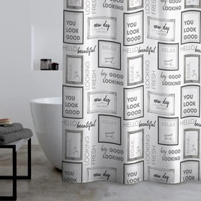 Sprchový záves 180x180 cm Relax and Unwind – Catherine Lansfield