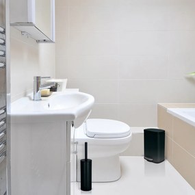 Spirella Pedálový odpadkový kôš Akira 5 l, matná čierna