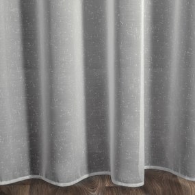 ZÁCLONA NA KRÚŽKOCH ANGELA 140X250 CM SIVÁ