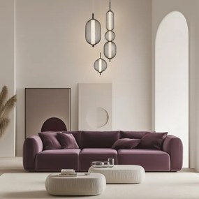 LED závesné svietidlo na lanku PUMA LED/10W/230V pr. 15 cm čierne