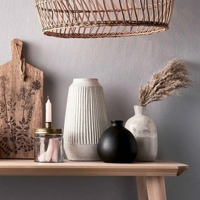 FINJA Váza 31,5 cm - biela