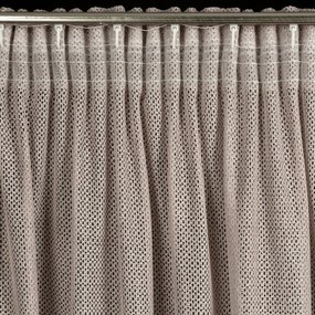 ZÁVES NA PÁSKE ALEKSA 140X270 CM BÉŽOVÁ