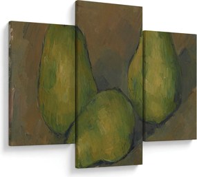 Obraz - Paul Cézanne, Three Pears, reprodukcia (90x60 cm)